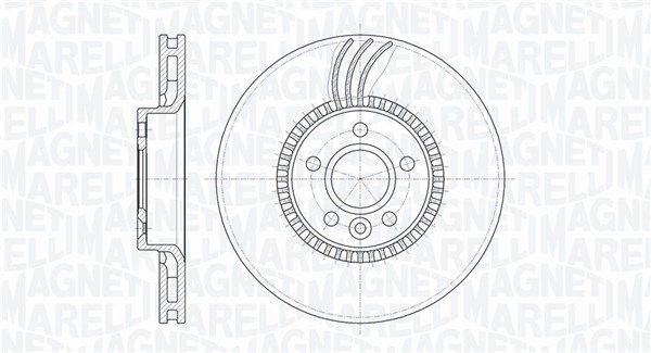 MAGNETI MARELLI Bremžu diski 361302040528